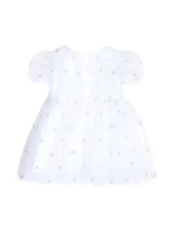 ALL-OVER EYE STAR TULLE DRESS