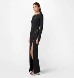 ASYMMETRICAL LONG DRESS