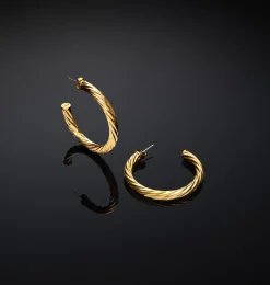 BOLD BIG HOOP EARRINGS