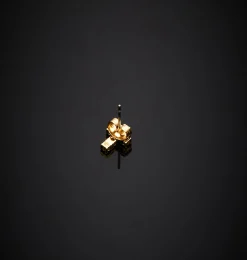 BOLD CROSS EARRINGS