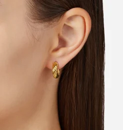BOLD SMALL HOOP EARRINGS