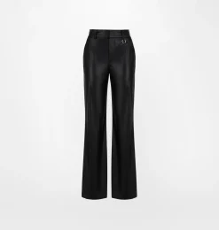 COATED TROUSERS