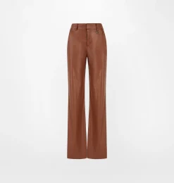 COATED TROUSERS