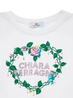 CROP T-SHIRT ROSES