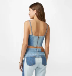 DENIM CORSET