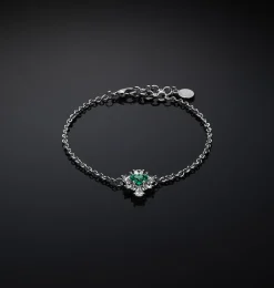 EMERALD HEART BRACELET