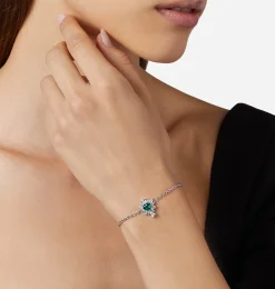 EMERALD HEART BRACELET