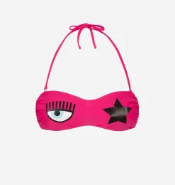 EYE STAR BANDEAU BIKINI TOP