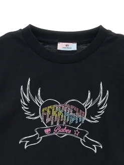 FERRAGNI PUNK CROP T-SHIRT