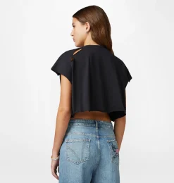 FERRAGNI PUNK CROP T-SHIRT