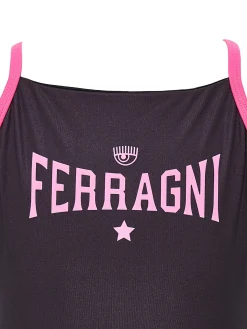 FERRAGNI STRETCH ONE-PIECE SWIMMING COSTUME