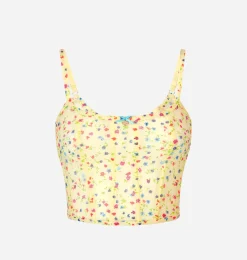 FLOWERS BUSTIER