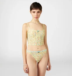 FLOWERS BUSTIER
