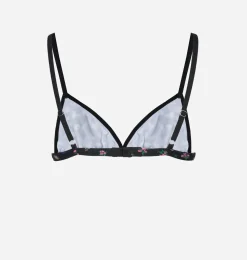 FLOWERS TRIANGLE BRA