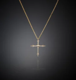 GOTHIC CROSS PENDANT NECKLACE