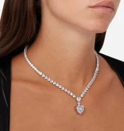 INFINITY LOVE HEART CHOKER