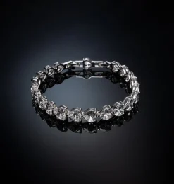 INFINITY LOVE HORIZONTAL TENNIS BRACELET BIG