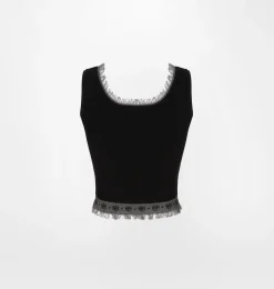 LOGOMANIA KNIT TOP