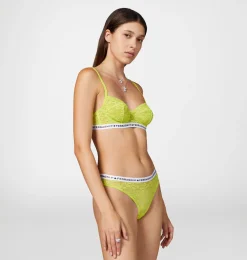 LOGOMANIA LACE BALCONETTE BRA