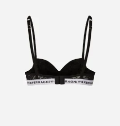 LOGOMANIA LACE BALCONETTE BRA