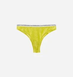 LOGOMANIA LACE BRAZILIAN BRIEF