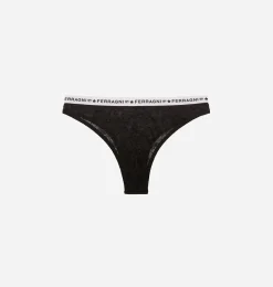 LOGOMANIA LACE BRAZILIAN BRIEF
