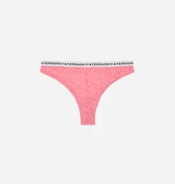 LOGOMANIA LACE BRAZILIAN BRIEF