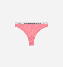 LOGOMANIA LACE BRAZILIAN BRIEF