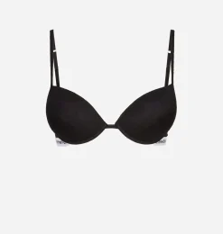 LOGOMANIA LACE PUSH-UP BRA