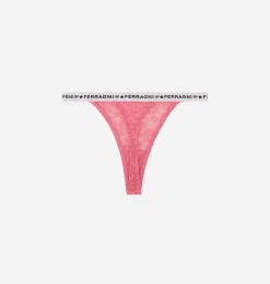 LOGOMANIA LACE THONG