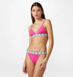 LOGOMANIA TRIANGOLE BRA