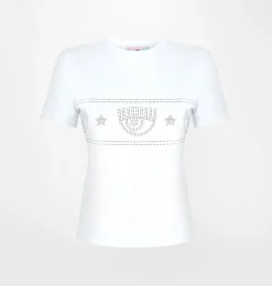 MAXI LOGOMANIA STUDS T-SHIRT