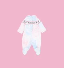 MAXI LOGOMANIA TIE DYE ONESIE
