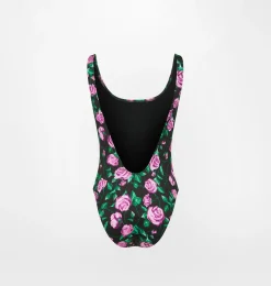 ROSES ONE-PIECE SWIMSUIT