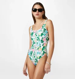 ROSES ONE-PIECE SWIMSUIT