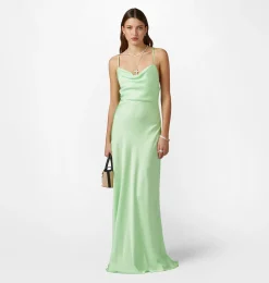 SATIN DRESS
