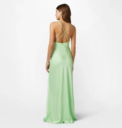 SATIN DRESS