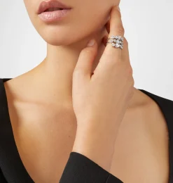 SILVER BIG RING