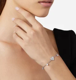 SILVER HEARTS BRACELET