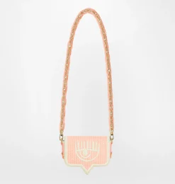 SMALL RAFFIA EYELIKE BAG