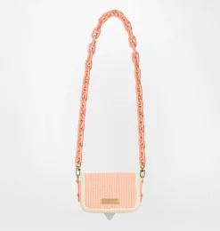 SMALL RAFFIA EYELIKE BAG
