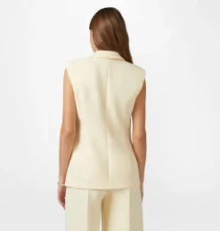 UNIFORM SLEEVELESS JACKET