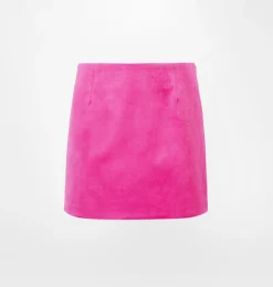 VELVET MINISKIRT